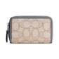 Boxed Signature Jacquard Zip-Around Card Case