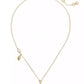 Gold-Tone Pastel Petals Pendant Necklace, 16" + 3" extender