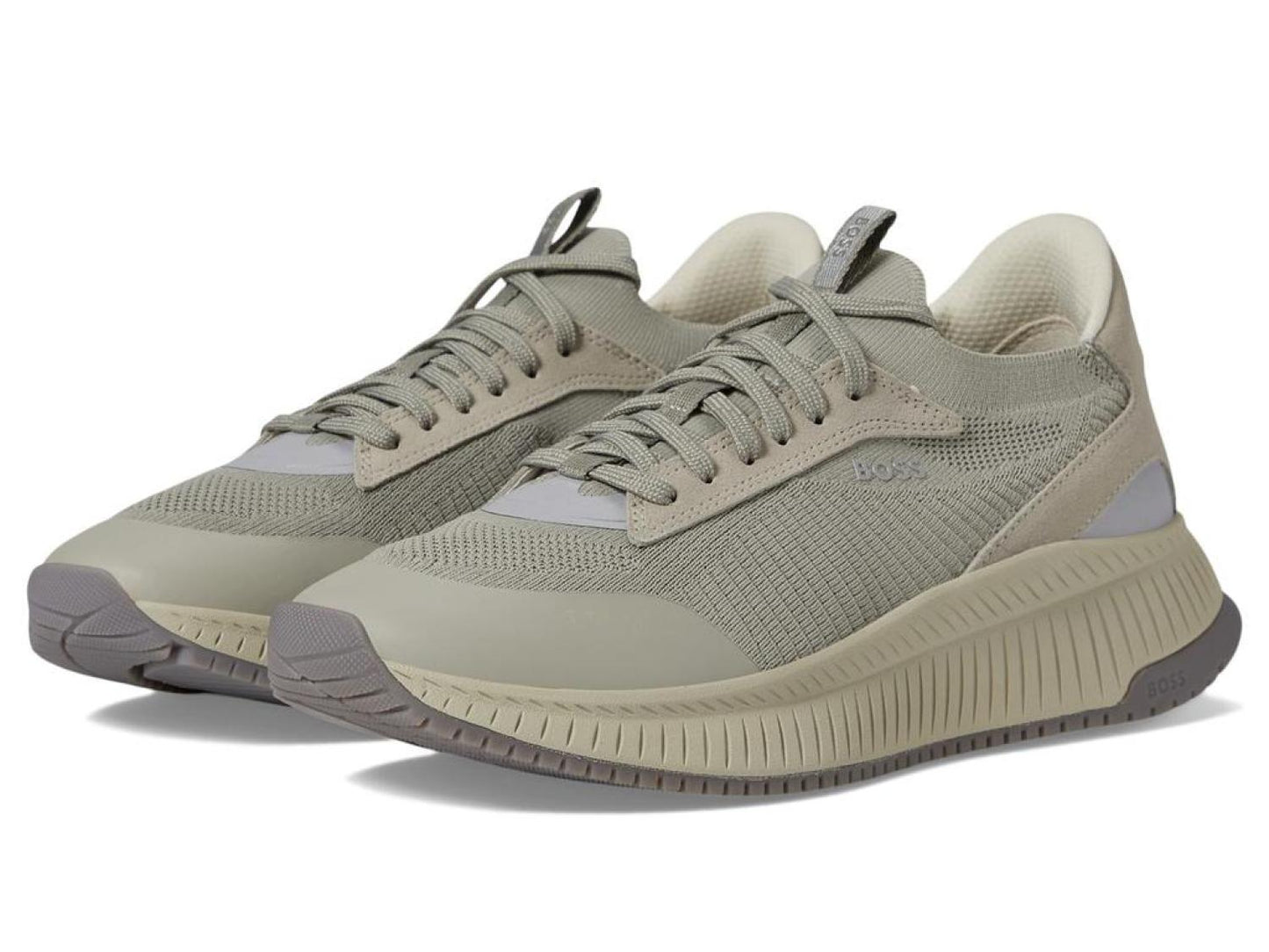 Modern Knit Structure Running Sneakers