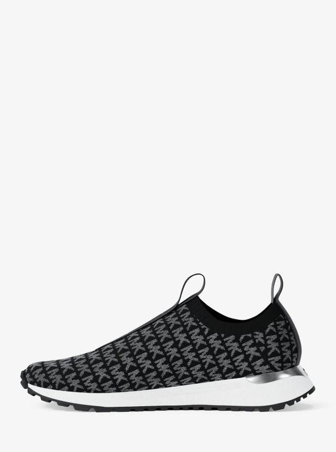 Bodie Metallic Logo Knit Slip-On Sneaker