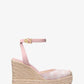 Larissa Logo Jacquard Espadrille Wedge