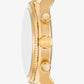 Oversized Panorama Gold-Tone Watch