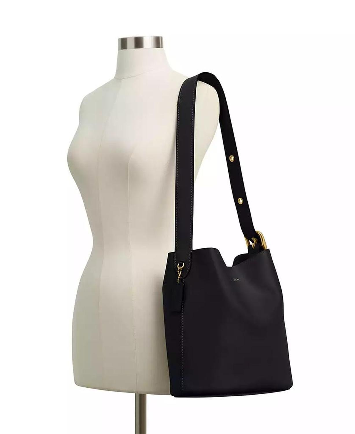Bleecker Medium Leather Bucket Bag