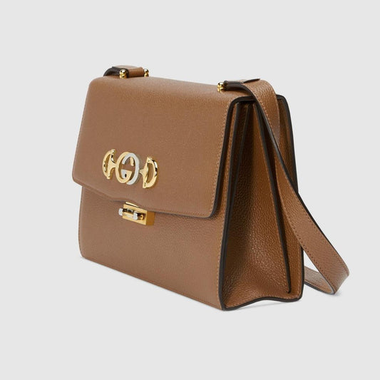 Gucci Zumi Small Leather Shoulder Bag