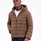 Men's Dressy Hooded Stretch Packable Jacket