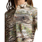 Classic Fit Beach-Print Mesh Polo Shirt