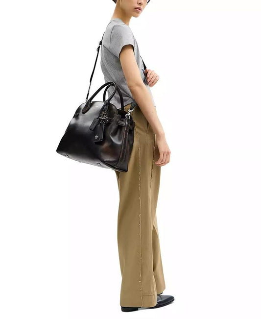 Soft Empire Large Leather Carryall Bag 40