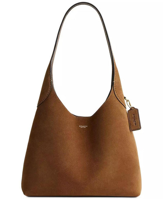 Suede Brooklyn Small Shoulder Bag 28