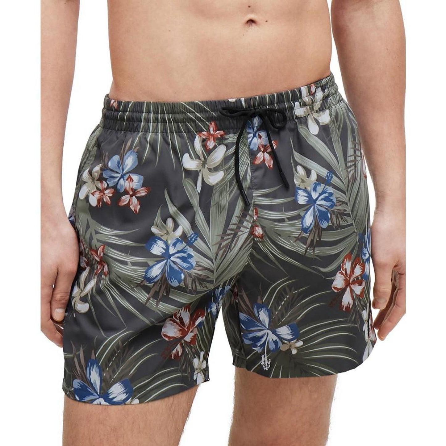 Men's Printed Quick-Drying Swim Shorts