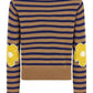 Marc Jacobs Joy Striped Crewneck Jumper