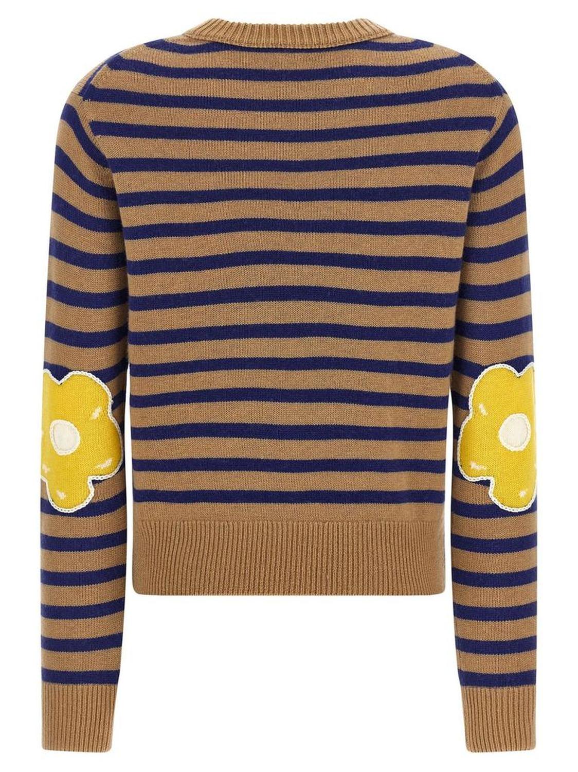 Marc Jacobs Joy Striped Crewneck Jumper