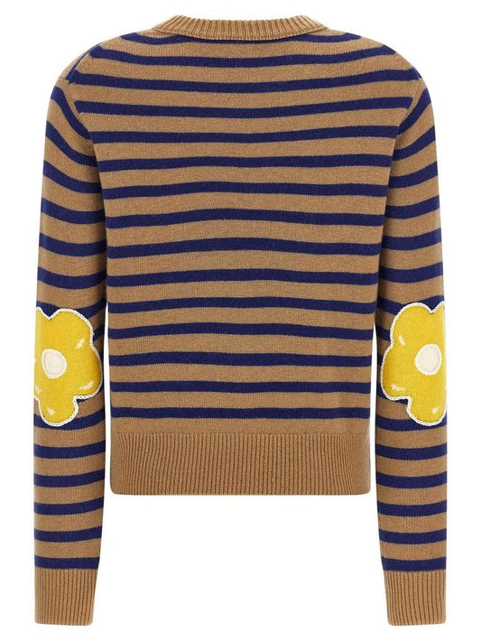 Marc Jacobs Joy Striped Crewneck Jumper