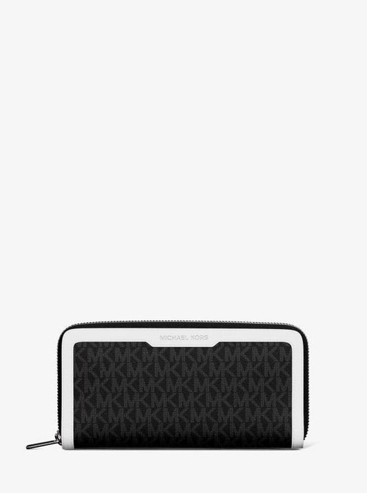 Cooper Signature Logo Zip-Around Wallet