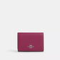 Card Holder Wallet In Signature Canvas With Bow Print