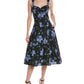 Marchesa Notte Sleeveless Midi Dress