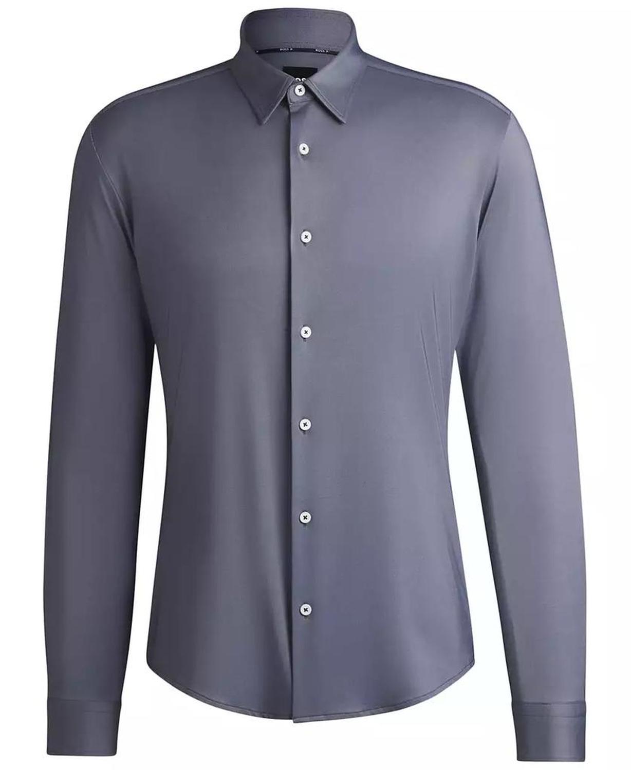Men's Slim-Fit Performance-Stretch Shirt