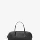 Roberta Hand-Stitched Pebbled Leather Satchel