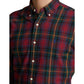 Classic Fit Plaid Oxford Shirt