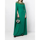 Embroidered Cape Dress