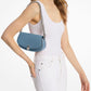 Mila Small Leather Convertible Crossbody Bag