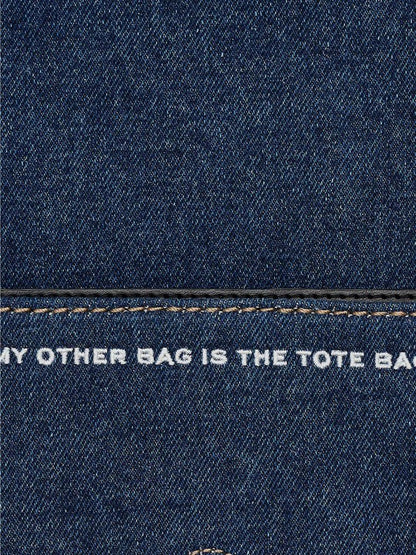 The Denim Chain Mini Bag