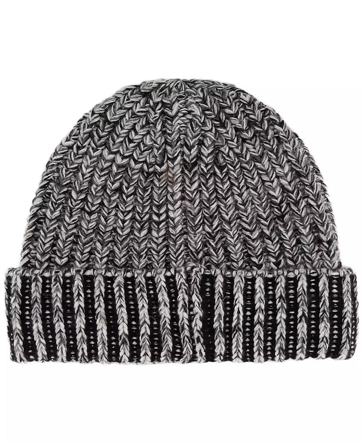 Women's Plaited Marl Cuff Beanie