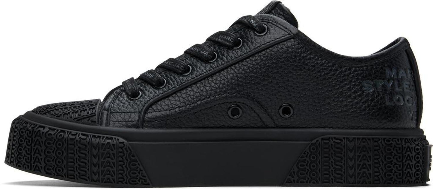 Black 'The Leather' Sneakers