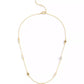 Faux Stone Signature Heritage Cultivated Pearl Charm Strand Necklace