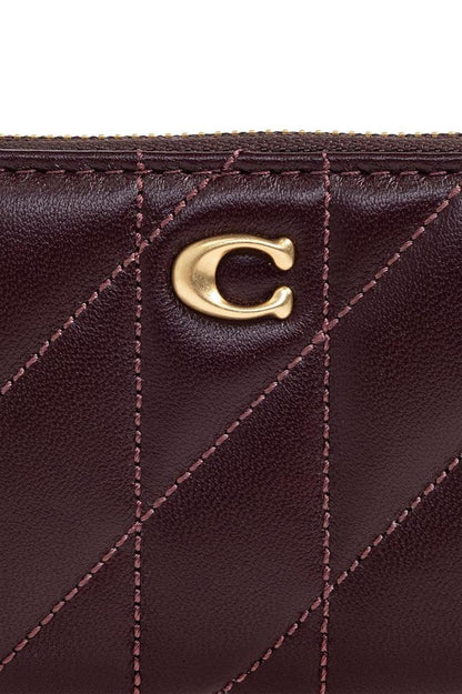Coach Essential Zip-Around Quilted Small Card Case