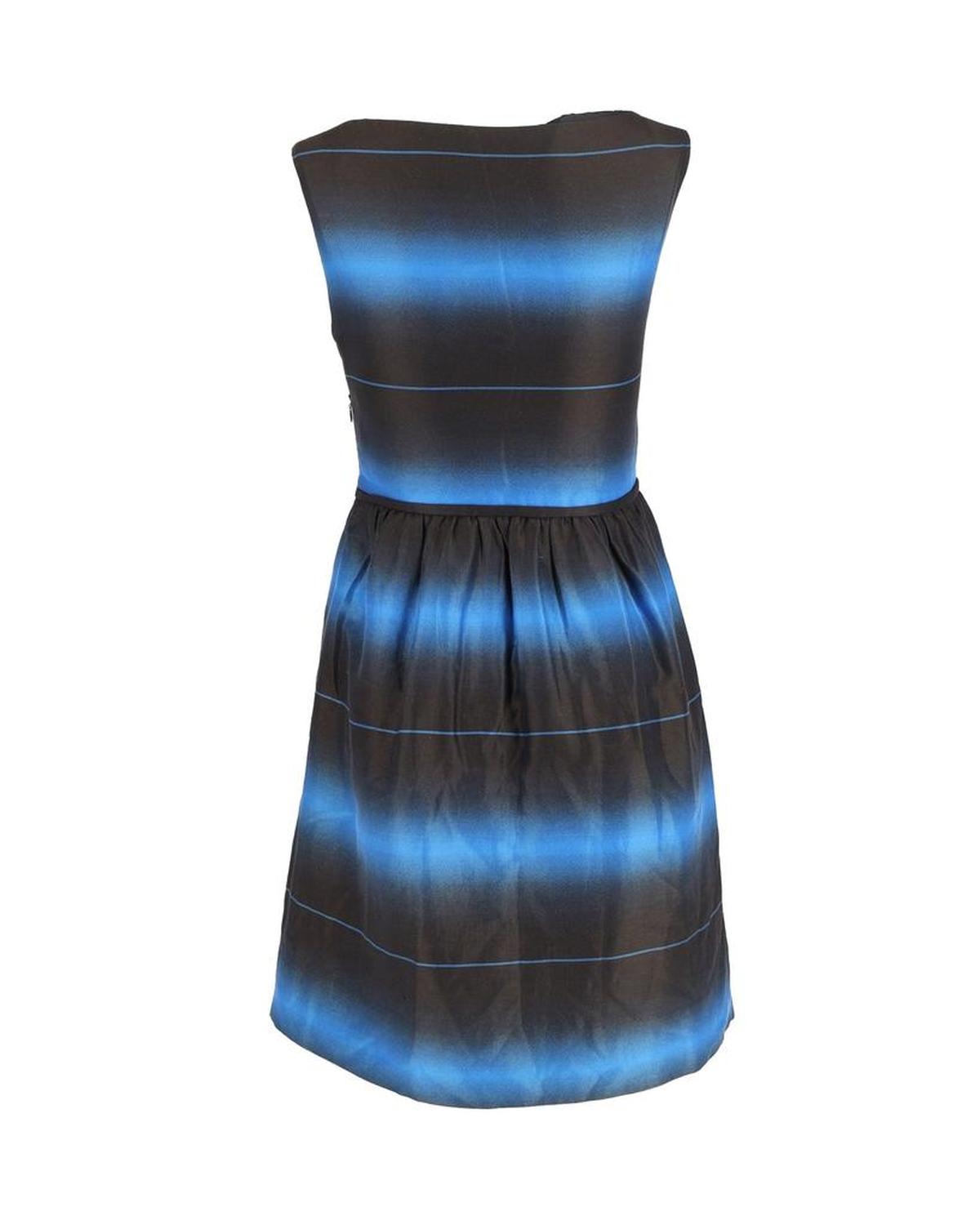 MARC by Marc Jacobs Lida Striped Ombre Dress in Multicolor Cotton