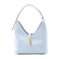 Goccia Leather Shoulder Bag Blue