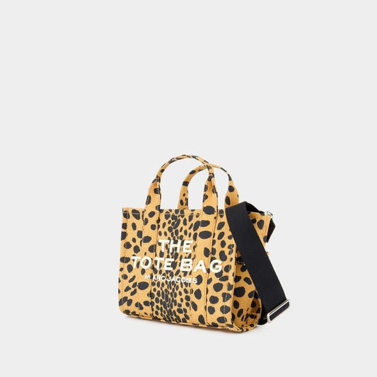 The Small Tote - Cotton - Cheetah