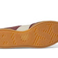 Suede Leather Block Low Profile Sneakers
