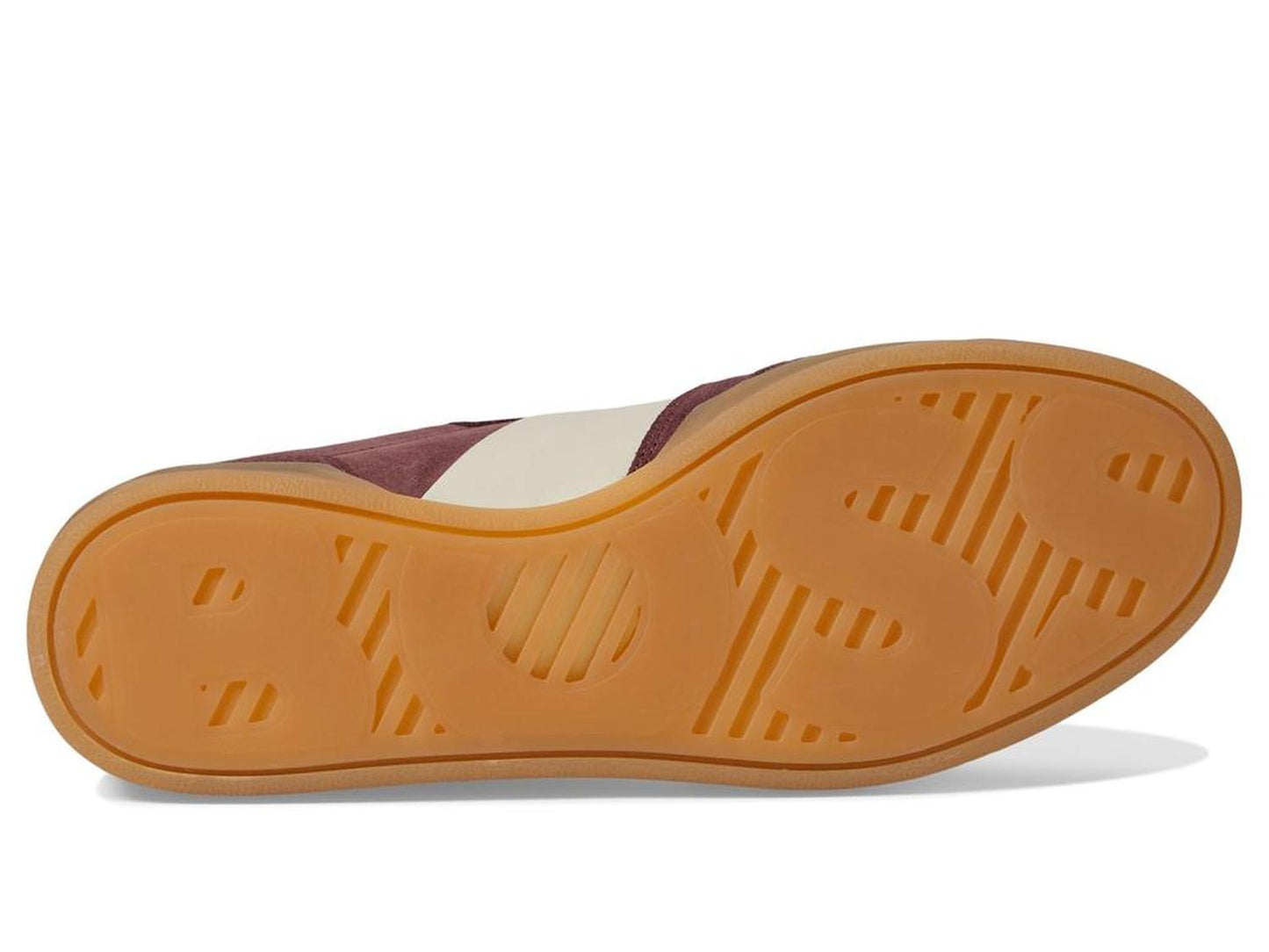 Suede Leather Block Low Profile Sneakers