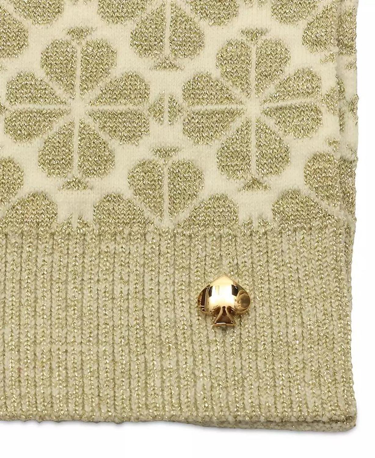 Spade Flower Tonal Scarf