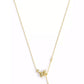 Gold Plated Signature Cat Pendant Necklace