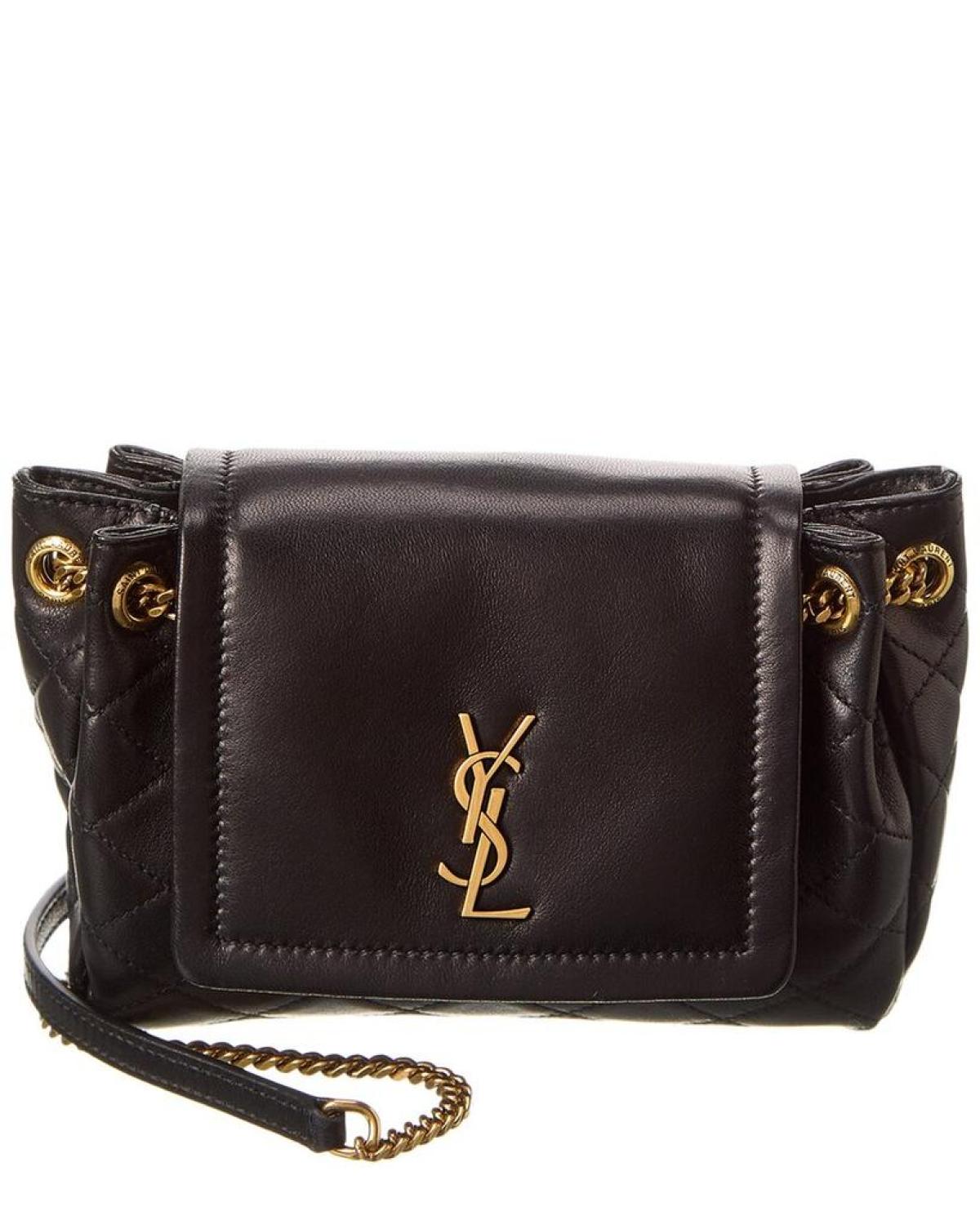 Saint Laurent Nolita Mini Leather Shoulder Bag