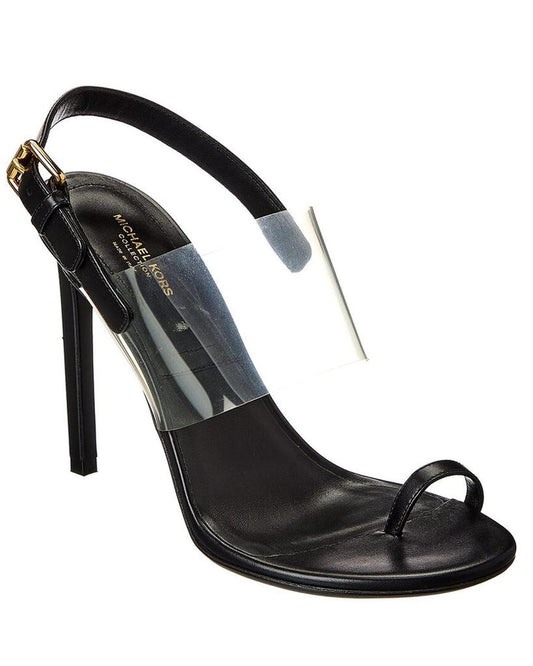 Catherine Leather & Vinyl Sandal