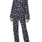 Disco Ball Womens Flannel Comfy Pant Set