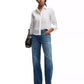 Women’s Striped Regular-Fit Blouse