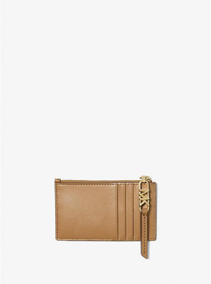 Empire Small Woven Leather Card Case