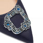 Women's Buckle Up Slingback Dress Pumps