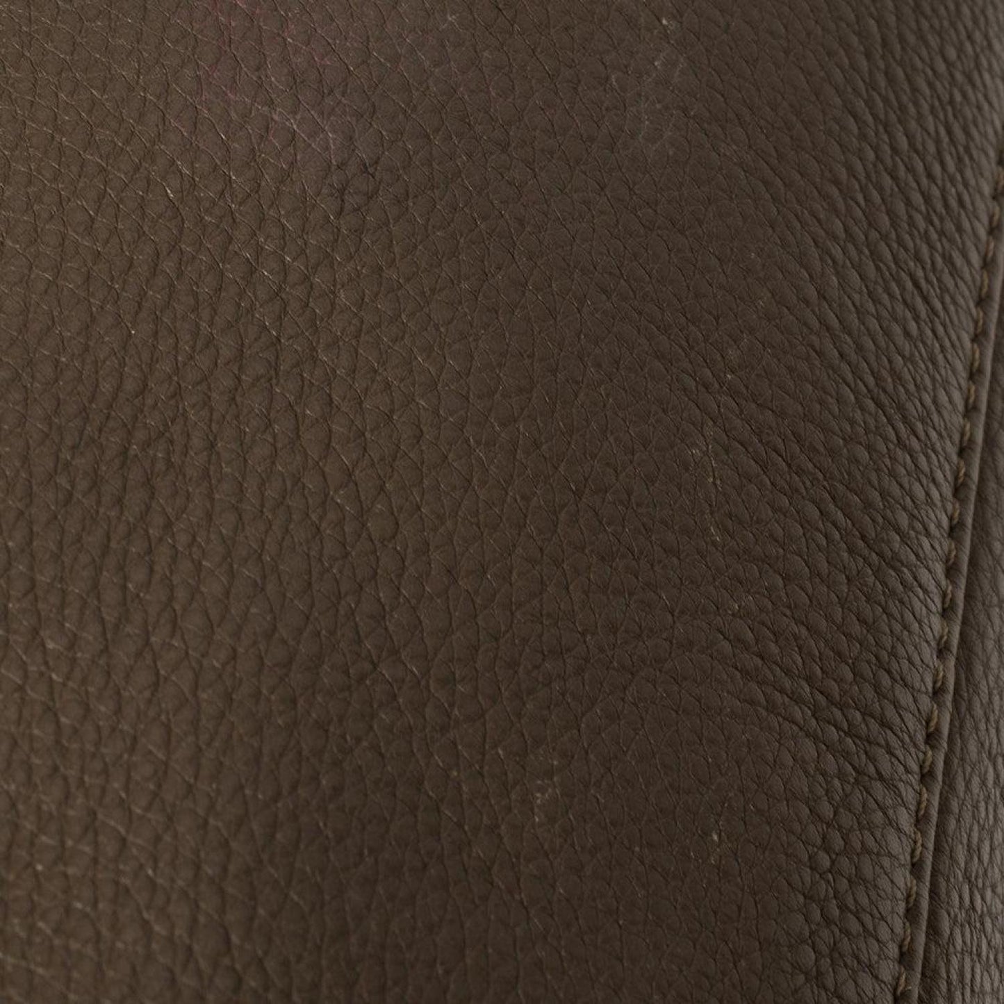 Michael Kors Dark /brown Soft Leather Skorpios Hobo