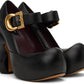 Black 'The Doll Pumps' Heels