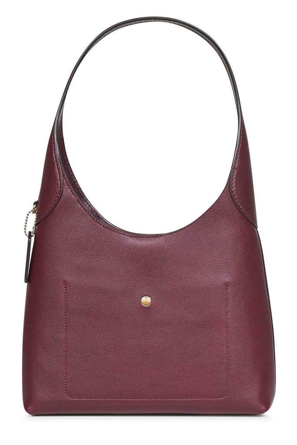 Coach Brooklyn 28 Logo Detailed Shoulder Bag