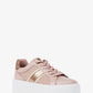Romey Signature Logo Stripe Platform Sneaker