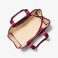 Romee Large Signature Logo and Leather Tote Bag