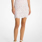 Cotton Blend Floral Lace Skirt