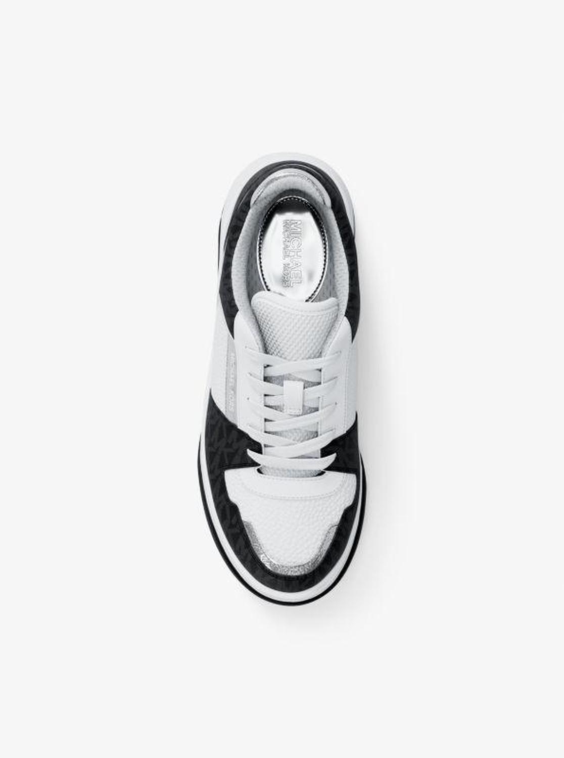 Lexi Mixed-Media Sneaker