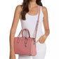 Laila Medium Leather Crossbody Satchel